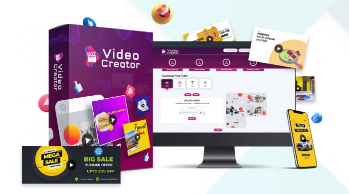 Upgrade #1 - VideoCreator Deluxe - OTO ($67 Value)